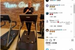 齊達(dá)內(nèi)社交媒體曬跑步機(jī)照片，何時(shí)出山引熱議