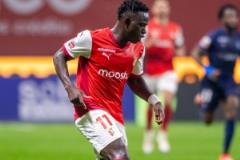 曼聯(lián)鎖定布拉加19歲邊鋒“R費(fèi)” 解約金4000萬歐