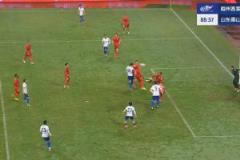 澤卡雙響助泰山扳平比分，3-3戰(zhàn)平十人梅州
