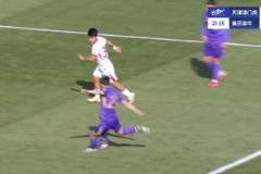 巴頓禁區(qū)抽射破門 津門虎2-0勝海牛