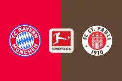 拜仁對(duì)陣圣保利首發(fā)陣容：金玟哉與戴爾搭檔中衛(wèi)，凱恩、薩內(nèi)、奧利塞先發(fā)