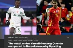 葡體教練談昆達：成長軌跡如亞馬爾，潛力仍待釋放