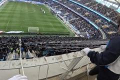 原來是這么上去的！大連球迷分享Tifo第一視角，累并快樂