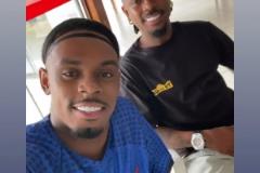 費(fèi)南多社交媒體發(fā)布與穿申花球衣好友合影，新東家尚未確定