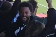 安帥與馬塞洛現(xiàn)場觀戰(zhàn)15歲恩佐首秀，看臺熱情歡呼