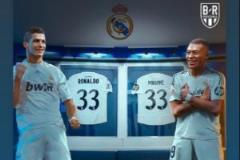 皇馬首秀賽季33球創(chuàng)紀錄，姆巴佩社媒轉(zhuǎn)發(fā)致敬C羅