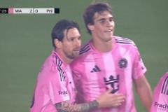 梅西進(jìn)球后，貝克漢姆場邊鼓掌