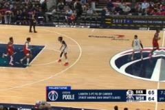 普爾成為2019屆選秀命中1000+三分第一人，同屆還有錫安和莫蘭特等球員