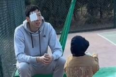 周琦手術(shù)后回歸家庭帶娃照曝光，記者曬出“顧家好男人”日常