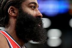 哈登24分8板8助5失誤負 正負值-17全場最差