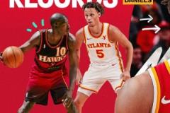 丹尼爾斯本賽季搶斷213次 創(chuàng)亞特蘭大老鷹隊(duì)史新紀(jì)錄！