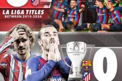 命運捉弄！格列茲曼34歲仍西甲15年0冠，3次亞軍兩度轉會失冠