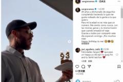 拉莫斯分享吹蠟燭視頻：年齡只是數(shù)字，祝自己生日快樂(lè)