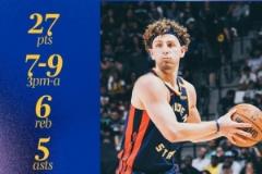 波杰姆斯三分9中7砍27+6+5！勇士官方發(fā)布數(shù)據(jù)海報(bào)致敬本場最佳球員