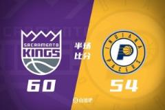 半場(chǎng)戰(zhàn)報(bào)：小薩14+8拉文&德羅贊合砍26分 國(guó)王領(lǐng)先步行者6分