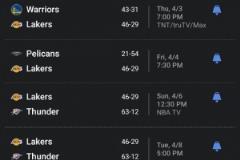 二戰(zhàn)雷霆&還要打火勇！美媒預(yù)測湖人最后7場戰(zhàn)績