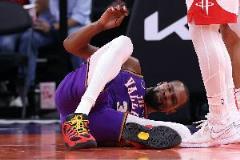 杜蘭特左腳踝檢查結(jié)果均為陰性，萬幸！