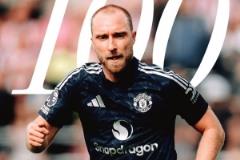 埃里克森曼聯(lián)生涯百場里程碑 7球17助助力球隊勝利