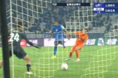 米內(nèi)羅低射破門助申花3-1玉昆，吳曦挑傳送關鍵助攻