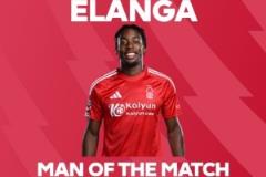 伊蘭加閃耀森林1-0曼聯(lián)之戰(zhàn)，當(dāng)選全場最佳球員