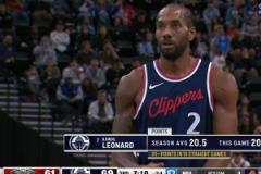 萊昂納德近10戰(zhàn)場均砍20+展現(xiàn)強(qiáng)勢表現(xiàn)