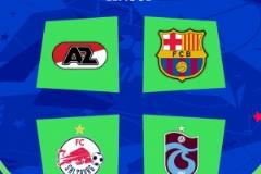 青年歐冠半決賽對陣：阿爾克馬爾對陣巴薩，薩爾茨堡對陣特拉布宗體育