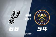 半場(chǎng)數(shù)據(jù)-威少高效貢獻(xiàn)16+5+5 殘陣掘金仍落后馬刺12分