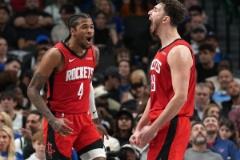 范喬丹缺席 火箭首發(fā)陣容出爐：伊森、杰倫-格林、阿門、狄龍、申京