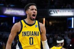 高效進攻串聯(lián)全隊！哈利伯頓15投9中砍下22分10助攻2搶斷2蓋帽零失誤