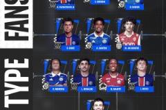 法甲官方公布本輪最佳陣容：克瓦拉茨赫利亞領(lǐng)銜巴黎四人入選