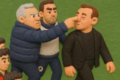 今日趣圖：穆帥暖心幫對(duì)手擦鼻涕，看到這畫面我真的哭死！