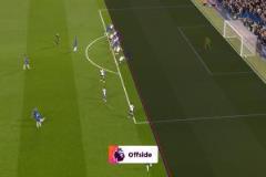 凱塞多抽射破門遭VAR回看，科爾維爾越位在先確認無效