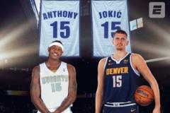 ESPN：掘金或將退役安東尼與約基奇的15號球衣