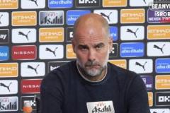 瓜帥：德布勞內(nèi)選擇離開，今日充滿悲傷