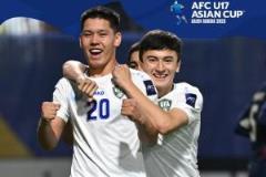 國少同組對手！烏茲別克斯坦4-1大勝泰國，曼聯(lián)15歲小將泰勒破門