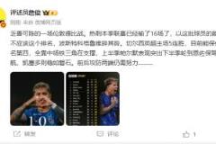 詹?。簾岽膛琶堇Ь?澳波難辭其咎 切爾西中場鐵三角成關(guān)鍵