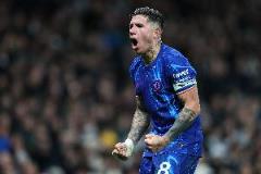 恩佐英超單賽季主客場(chǎng)對(duì)陣熱刺均破門，切爾西中場(chǎng)球員第三人