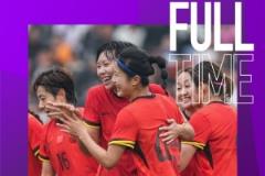 中國女足5-0勝烏茲別克斯坦女足，張馨李夢(mèng)雯王妍雯破門