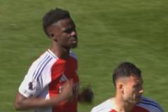 主力輪換！薩卡、馬丁內(nèi)利半場(chǎng)替補(bǔ)登場(chǎng)，斯特林、恩瓦內(nèi)里被換下