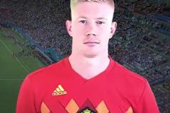 比利時(shí)黃金一代，德布勞內(nèi)國家隊(duì)生涯最強(qiáng)一戰(zhàn)