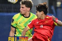 U17亞洲杯：越南1-1戰(zhàn)平澳大利亞，手拋球戰(zhàn)術(shù)助小角度抽射扳平