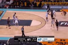 休斯敦33秒9-0逆轉(zhuǎn)！杜克多次失誤致敗