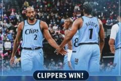 主場(chǎng)大勝30分！快船發(fā)布贏球海報(bào) 哈登卡椒領(lǐng)銜封面