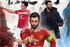 曼市德比預(yù)熱！曼聯(lián)官博發(fā)布海報(bào)，B費(fèi)執(zhí)紅棋迎戰(zhàn)對(duì)手