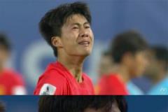 國少隊憾負烏茲別克斯坦，賽后球員神情沮喪