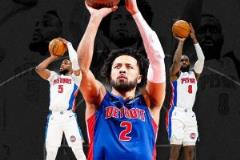 活塞隊單賽季三分命中數(shù)破隊史紀錄，CC、小哈達威和比斯利均貢獻140記三分