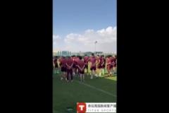 末輪對陣泰國隊，國少隊恢復(fù)訓(xùn)練，上村健一強調(diào)善始善終