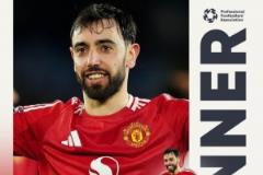 B費(fèi)2場(chǎng)2球2助當(dāng)選PFA球迷票選英超3月最佳球員