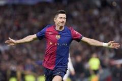 歐洲五大聯(lián)賽本賽季非點球進球20+僅兩人：萊萬22球，登貝萊20球