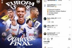 熱刺主場迎戰(zhàn)法鷹海報公布：約翰遜、孫興慜、羅梅羅等五名球員亮相